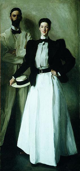 John Singer Sargent Portrait of Mr. and Mrs. I. N. Phelps Stokes oil painting image